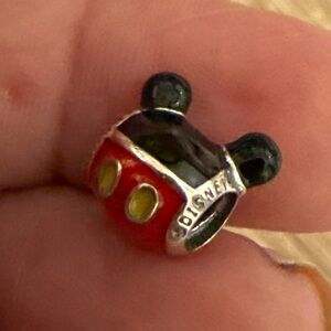 Disney Mickey Mouse Enamel Charm - Red, Black, Yellow